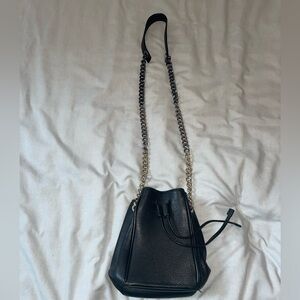 & Other Stories leather bucket bag
